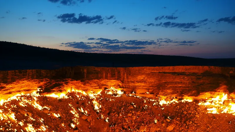 Feuerkrater von Darwaza