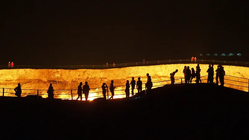 Feuerkrater von Darwaza