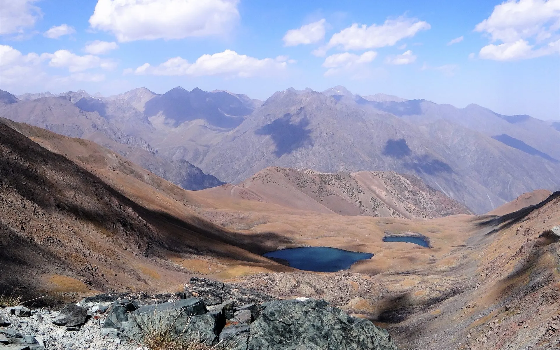 Bergseen im Baybiche Too Gebirge