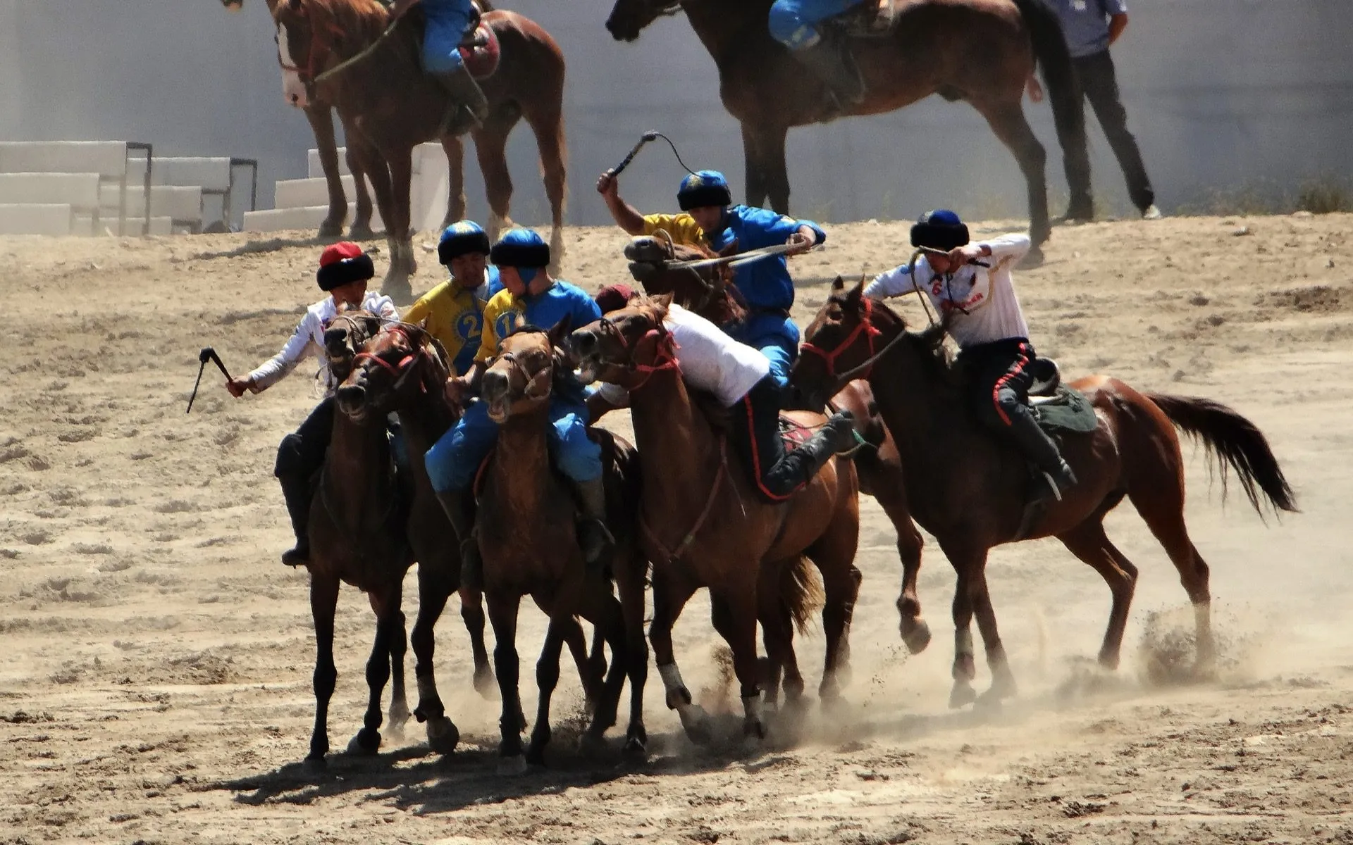 Kok-Boru – traditionelles Reiterspiel