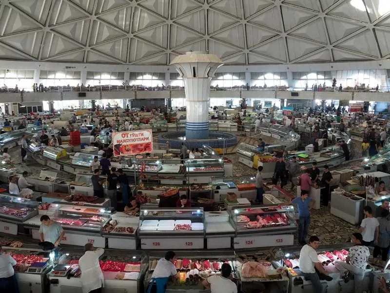 Markthalle in Taschkent